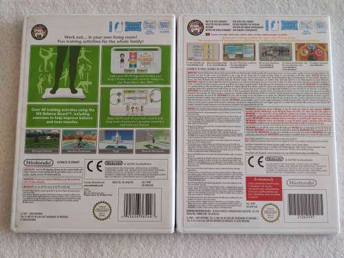 Nintendo Wii Balance Board + Wii Fit And Wii Fit Plus Games (PAL)