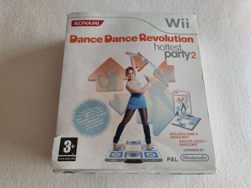 Dance Dance Revolution Hottest Party 2 + Dance Mat - Nintendo Wii Game (PAL)