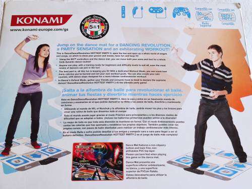 Dance Dance Revolution Hottest Party 2 + Dance Mat - Nintendo Wii Game (PAL)