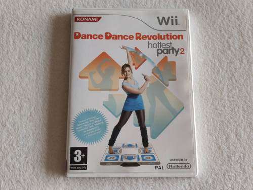 Dance Dance Revolution Hottest Party 2 + Dance Mat - Nintendo Wii Game (PAL)