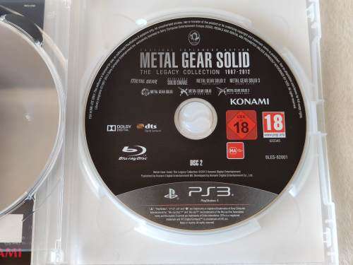 Metal Gear Solid The Legacy Collection - PS3/Playstation 3 Game