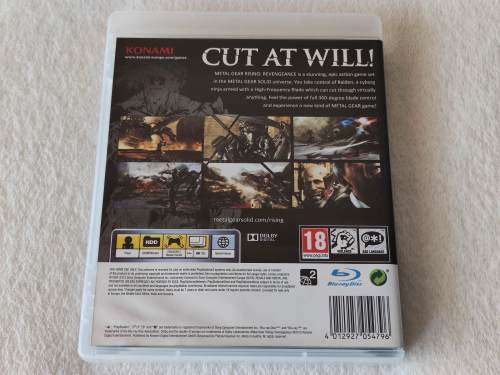 Metal Gear Rising: Revengeance - PS3/ Playstation 3 Game