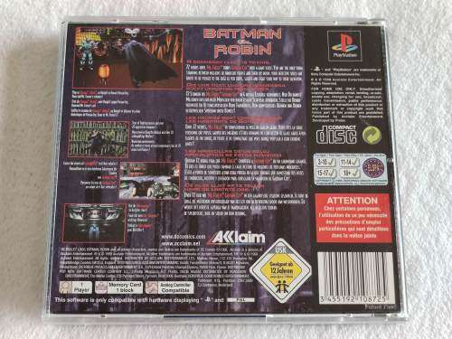 Batman And Robin - PS1  Playstation One Game (PAL)