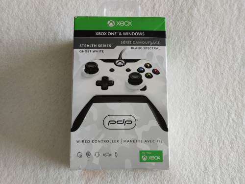 PDP Ghost White Wired Controller - Xbox One  Windows