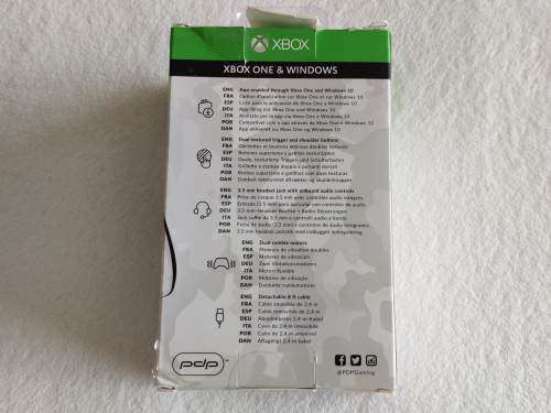 PDP Ghost White Wired Controller - Xbox One  Windows