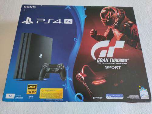 Playstation 4 Pro Console + 3 Games