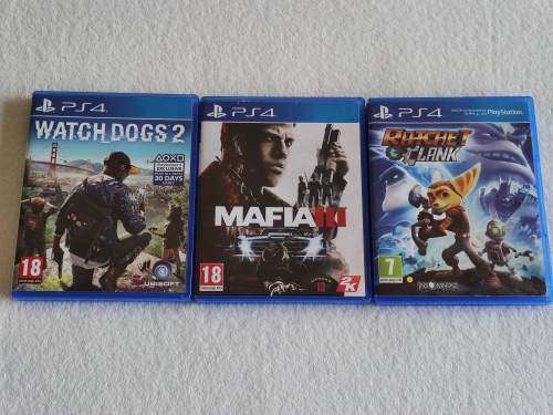 Playstation 4 Pro Console + 3 Games
