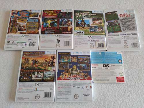 Nintendo Wii Console + 7 Games