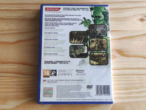 Metal Gear Solid 3: Snake Eater - PS2/Playstation 2 Game (PAL)