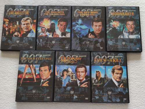 The Roger Moore 007 DVD Collection - Complete 14 DVD Box Set