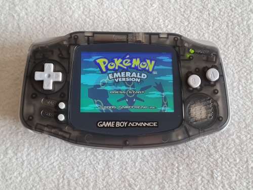 Nintendo Game Boy Advance Console (IPS Screen)  + 4 Games