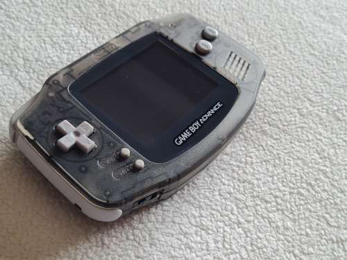 Nintendo Game Boy Advance Console (IPS Screen)  + 4 Games