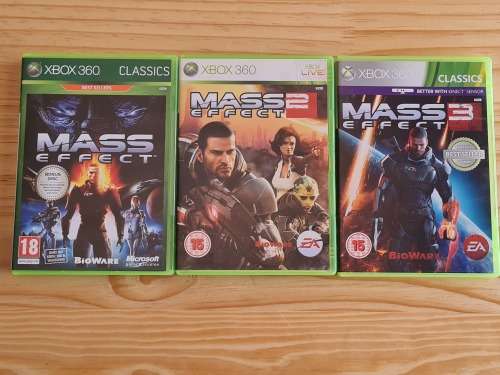 Mass Effect 1,2 and 3 - Xbox 360 Game (PAL)