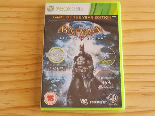 Batman: Arkham Asylum - Game Of The Year Edition  - Xbox 360 Game (PAL)
