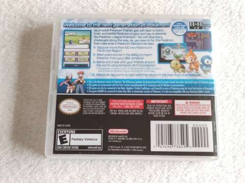Pokemon Diamond - Nintendo DS Game