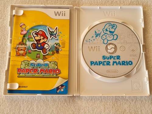 Super Paper Mario - Nintendo Wii Game (PAL)