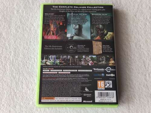 The Elder Scrolls IV: Oblivion (5th Anniversary Edition) - Xbox 360 Game (PAL)