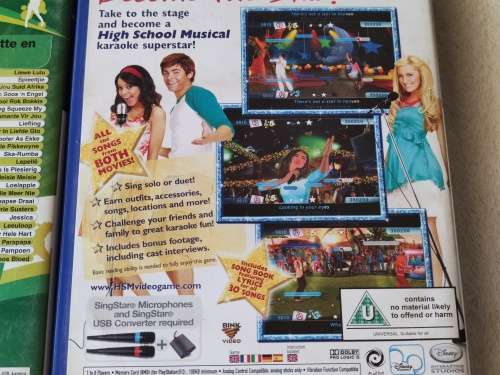 SingStar Microphones + PS2 SingStar Games - Playstation 2 (PAL)