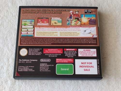 Pokemon HeartGold Version - Nintendo DS Game