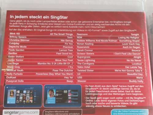 SingStar Playstation 3 Bundle - 7 Games + 2 Microphones