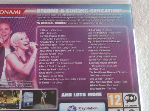 SingStar Playstation 3 Bundle - 7 Games + 2 Microphones