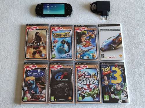 PSP Slim Console + Games