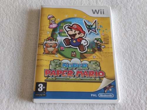 Super Paper Mario - Nintendo Wii Game (PAL)