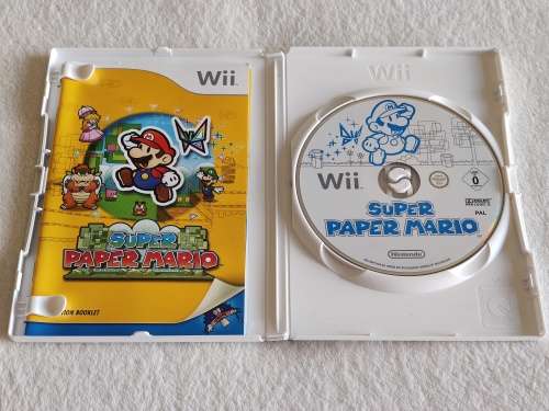 Super Paper Mario - Nintendo Wii Game (PAL)