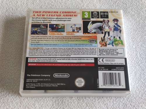 Pokemon White Version 2 - Nintendo DS Game
