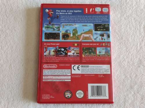 New Super Mario Bros Wii - Nintendo Wii Game (PAL)