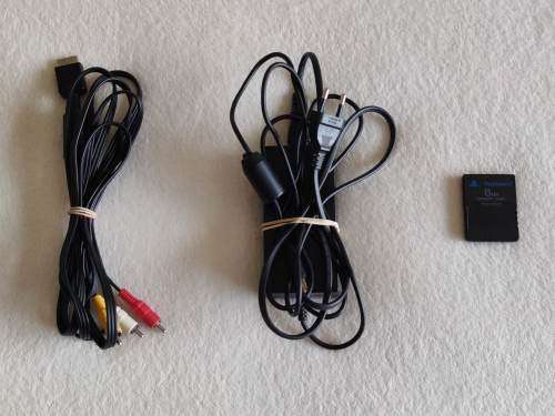 Playstation 2 Console + 7 Games (PS2 Slim)