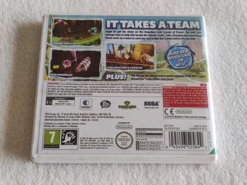 Sonic Boom Shattered Crystal - Nintendo 3DS Game (EUR)