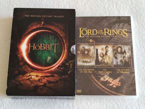 The Hobbit Trilogy + The Lord Of The RIngs Trilogy - DVD Set