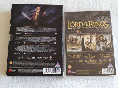The Hobbit Trilogy + The Lord Of The RIngs Trilogy - DVD Set