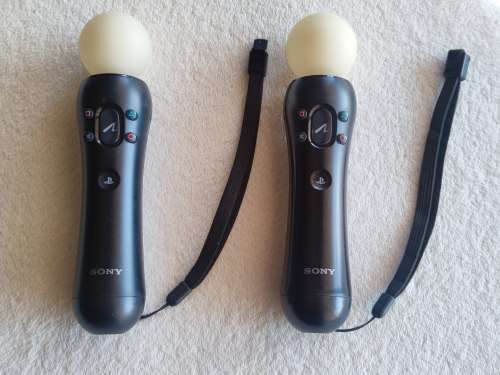 Sony Playstation Move Controllers + Games