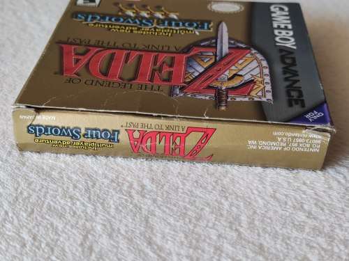 The Legend Of Zelda: A Link To The Past and Four Swords - Nintendo Game Boy Advance