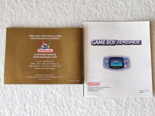 The Legend Of Zelda: A Link To The Past and Four Swords - Nintendo Game Boy Advance