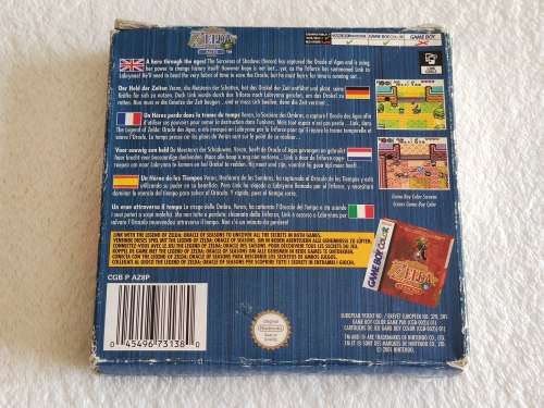 The Legend Of Zelda: Oracle Of Ages - Nintendo Game Boy Color
