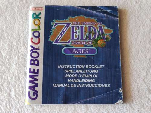 The Legend Of Zelda: Oracle Of Ages - Nintendo Game Boy Color