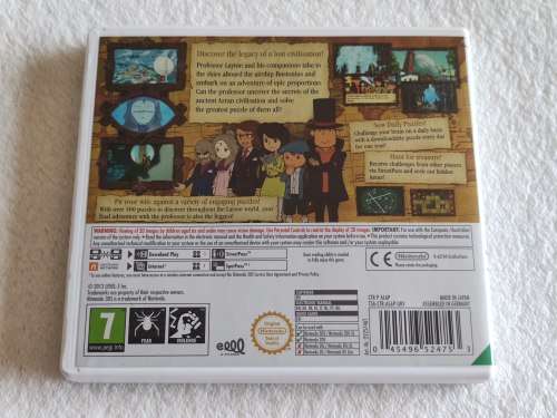 Professor Layton And The Azran Legacy - Nintendo 3DS Game (EUR)