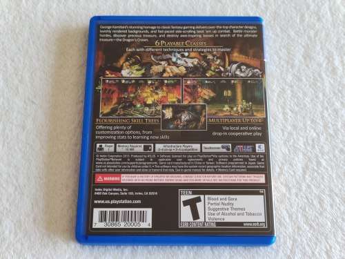Dragons Crown - PS Vita Game