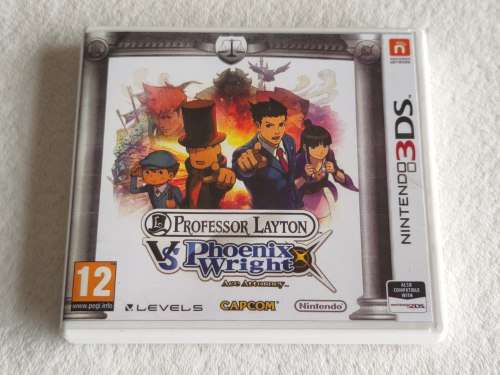 Professor Layton Vs. Phoenix Wright: Ace Attorney - Nintendo 3DS Game (EUR)