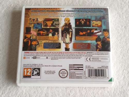 Professor Layton Vs. Phoenix Wright: Ace Attorney - Nintendo 3DS Game (EUR)