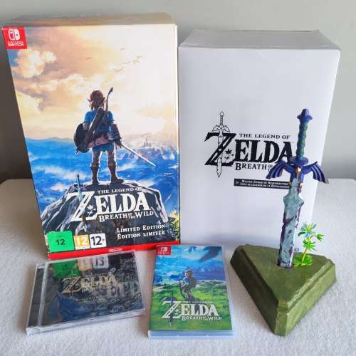 The Legend Of Zelda: Breath Of The Wild (Limited Edition) - Nintendo Switch Game
