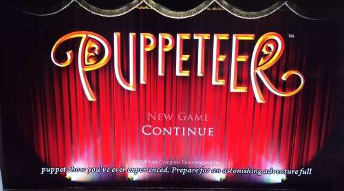 Puppeteer - PS3/Playstation 3 Game