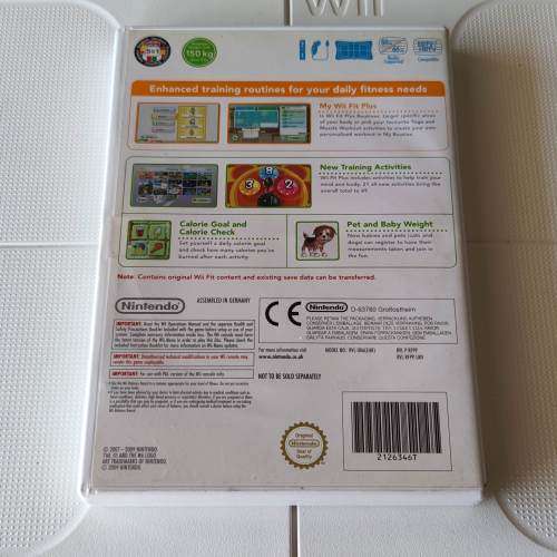 Nintendo Wii Balance Board + Wii Fit Plus Game