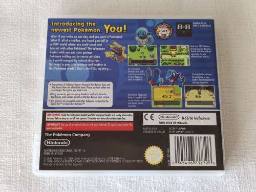 Pokemon Mystery Dungeon: Blue Rescue Team - Nintendo DS Game