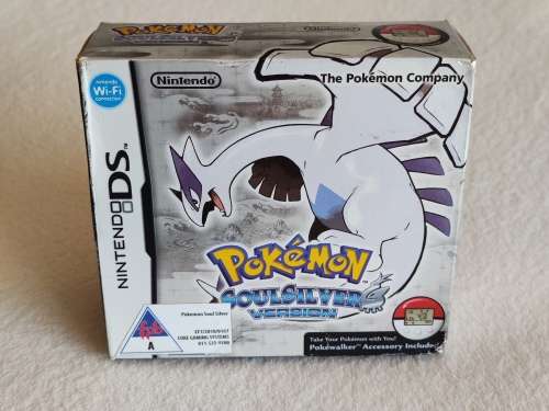 Pokemon SoulSilver + Pokewalker - Nintendo DS Game