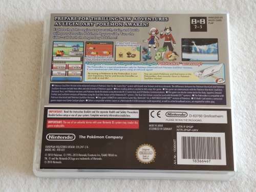 Pokemon SoulSilver + Pokewalker - Nintendo DS Game