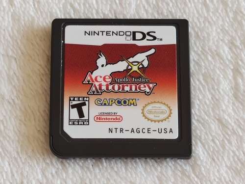 Apollo Justice Ace Attorney - Nintendo DS Game